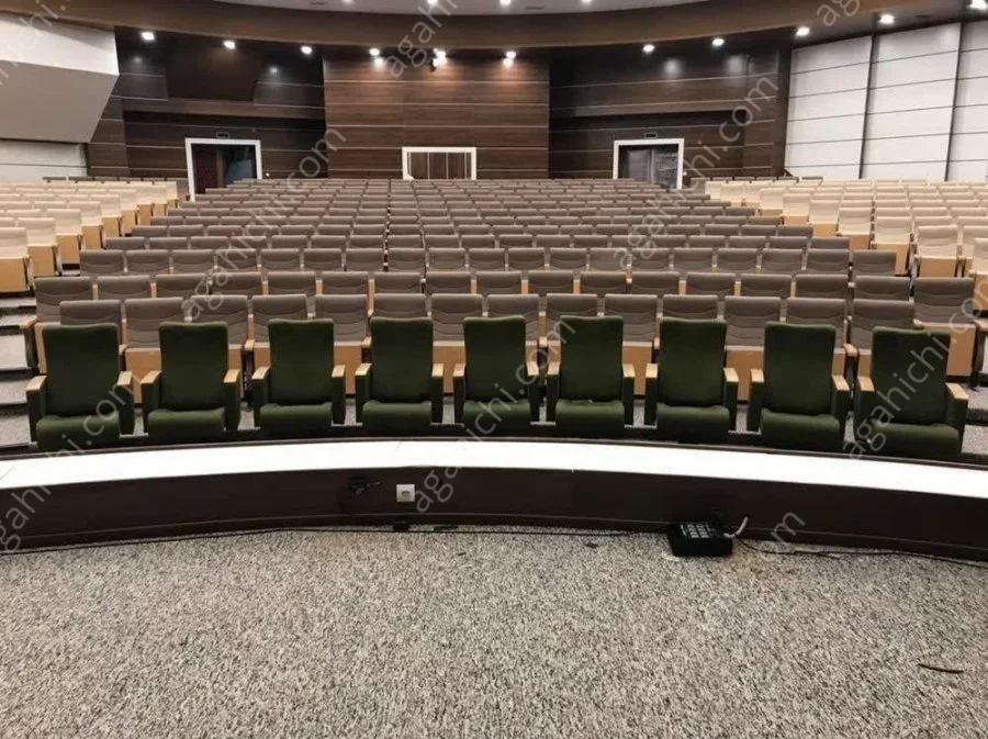 تولید و تعمیر انواع صندلی امفی تئاتر و سینمایی و اداری
